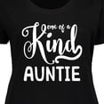 thumbnail image 4 of Inktastic Gift for Aunts | One of a Kind Auntie (white) Women's Plus Size T-Shirt, 4 of 5