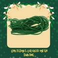 thumbnail image 7 of A1U Christmas Colored Mesh Tubing GREEN, Christmas Holiday Garland Bows Basket Ornaments Accessories Wreaths Bouquet Tree Gifts Themed-Party Ribbon Bows Crafts Decorations, 2 ct. 12-yd. Strands, 7 of 7