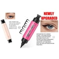 thumbnail image 4 of Dual-Ended Winged Eyeliner Stamp,2026 New Foldable Winged Gel Set for Perfect Cat Eye,Eyeliner Tool for Perfect Wings, Liquid Eye Liner Stamps,Quick Makeup for Beginners, 4 of 6