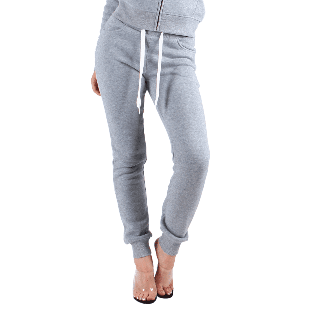 Red Fox Women's Slim-Fit Warm Comfy Fleece Jogger Sweatpants with ...