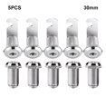 thumbnail image 2 of Destyer Locker Locks For Home Comes With 2 Keys Convenient To In Daily Life Silver Door 5pcs 30mm, 2 of 6