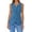 Blue, variant on QIYAGBSA Sleeveless Blazer Vest for Women, Lightweight Polyester Coat with Pockets, Casual Office Wear for Work and Travel
