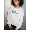 thumbnail image 2 of Kindness Is Magic Daisy Sweatshirt Women -Image by Shutterstock, Female Medium, 2 of 4