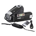 thumbnail image 4 of Videocámara digital de mano HD, 1080P, 16 MP, pantalla TFT giratoria de 2,7 pulgadas, zoom digital 16x y cable USB (negra)., 4 of 8