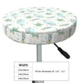 thumbnail image 2 of Goofa Whale And Turtle Printed Stool Covers Round, Waterproof Round Bar Stool Covers Anti-Slip Round Bar Stool Seat Cover with Elastic Bands Durable -13 inch, 2 of 7