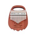 thumbnail image 1 of Riwcyla 17,key Thumb Piano Wooden Finger Piano Handmade Traditional Thumb Piano for Beginners Portable African Thumb Piano Musical Instrument for All Ages, 1 of 6