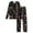 Black, variant on Onlypjs Valentine's Day Bow Print Pajamas for Women, Cute Soft Long SLeeve Loungewear Sleepwear 2 Piece Set