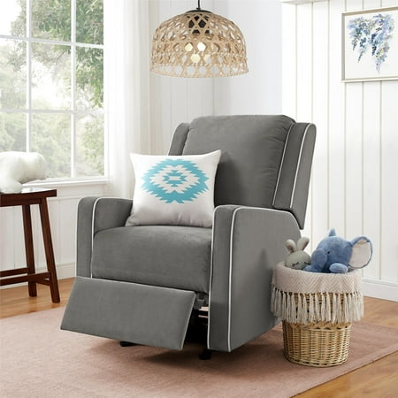 Baby Relax Robyn Rocking Recliner, Graphite Grey (Best Recliners For Sleeping)