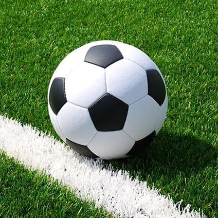 Size 5 PU Leather Soccer Ball – Classic Black & White Football for Training, Matches & Team Play