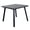 Antique Dark Grey, variant on Square Patio Dining Table w Umbrella Hole,Durable Wood-Plastic Top