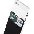 thumbnail image 3 of 2 piezas de tarjetero de licra en forma de U para teléfono, tarjetero, funda adhesiva, billetera adhesiva para teléfono móvil, billetera adhesiva para iPhone, 3 of 5