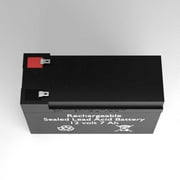 CSB GP-1270 replacement 12V 7Ah battery - BatteryGuy brand equivalent (F1 terminals, rechargeable)