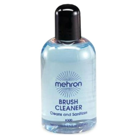 mehron Brush Cleaner Treatment - Clear (Best Daily Makeup Brush Cleaner)