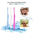 thumbnail image 3 of 3 Pieces Tuft Toothbrush Tufted Brush End Tufted Tapered Trimming Toothbrush Soft Trimming Toothbrush Single Compact Interdental Brush For Detail Cleaning, 3 of 5