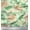 Lime, variant on Soimoi Cotton Duck Fabric Leaves & Floral Artistic Print Fabric by Yard 42 Inch Wide