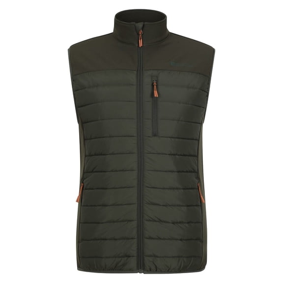 Mountain Warehouse Mens Turbine II Hybrid Padded Vest