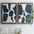 thumbnail image 6 of Blue Pieces I - Premium Framed Canvas 2 Piece Set - Ready to Hang, 6 of 7