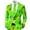 a-Green, variant on Men's Christmas Blazer Corduroy Xmas Print Holiday Party Jacket One Button Slim Fit Business Office Blazers with Pockets