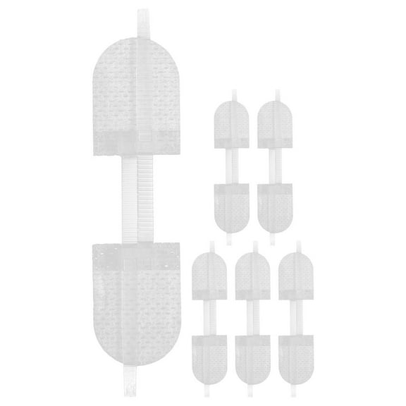 WHAMVOX 6PCS Zip Closure Butterfly Bandages Quick Stitch Wound Care Strips for Emergency Kit
