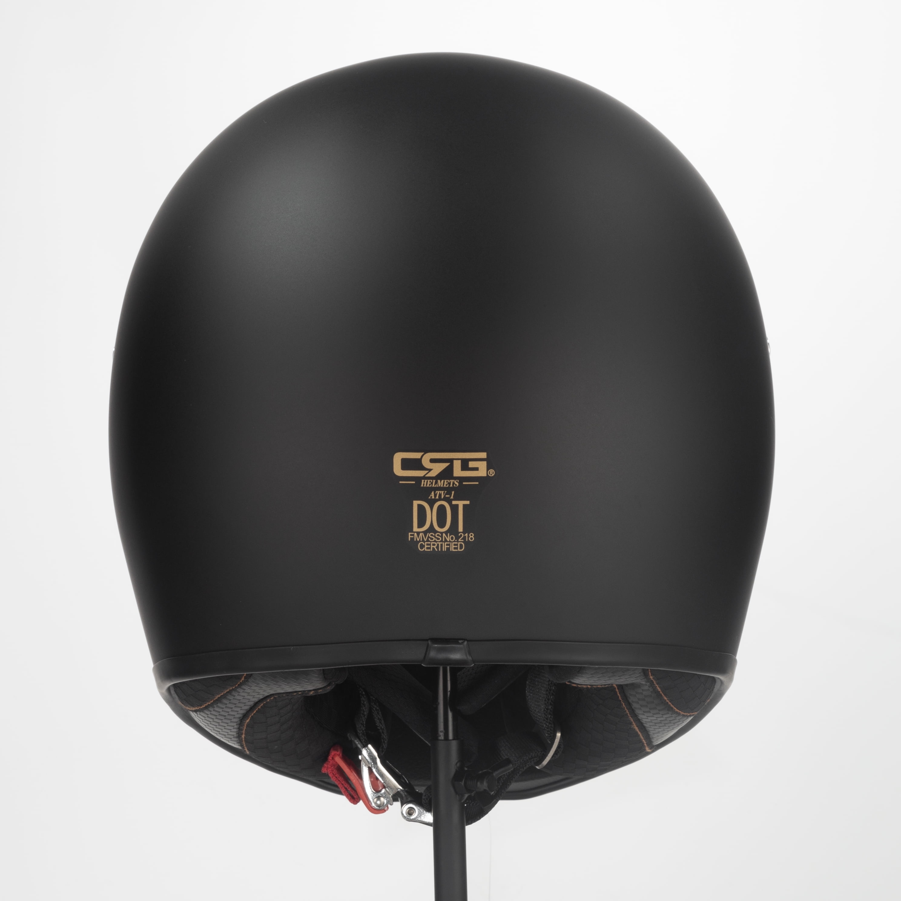 CRG Full-Face Motorcycle Street Bike Fiberglass Helmet DOT Certified-Size Small