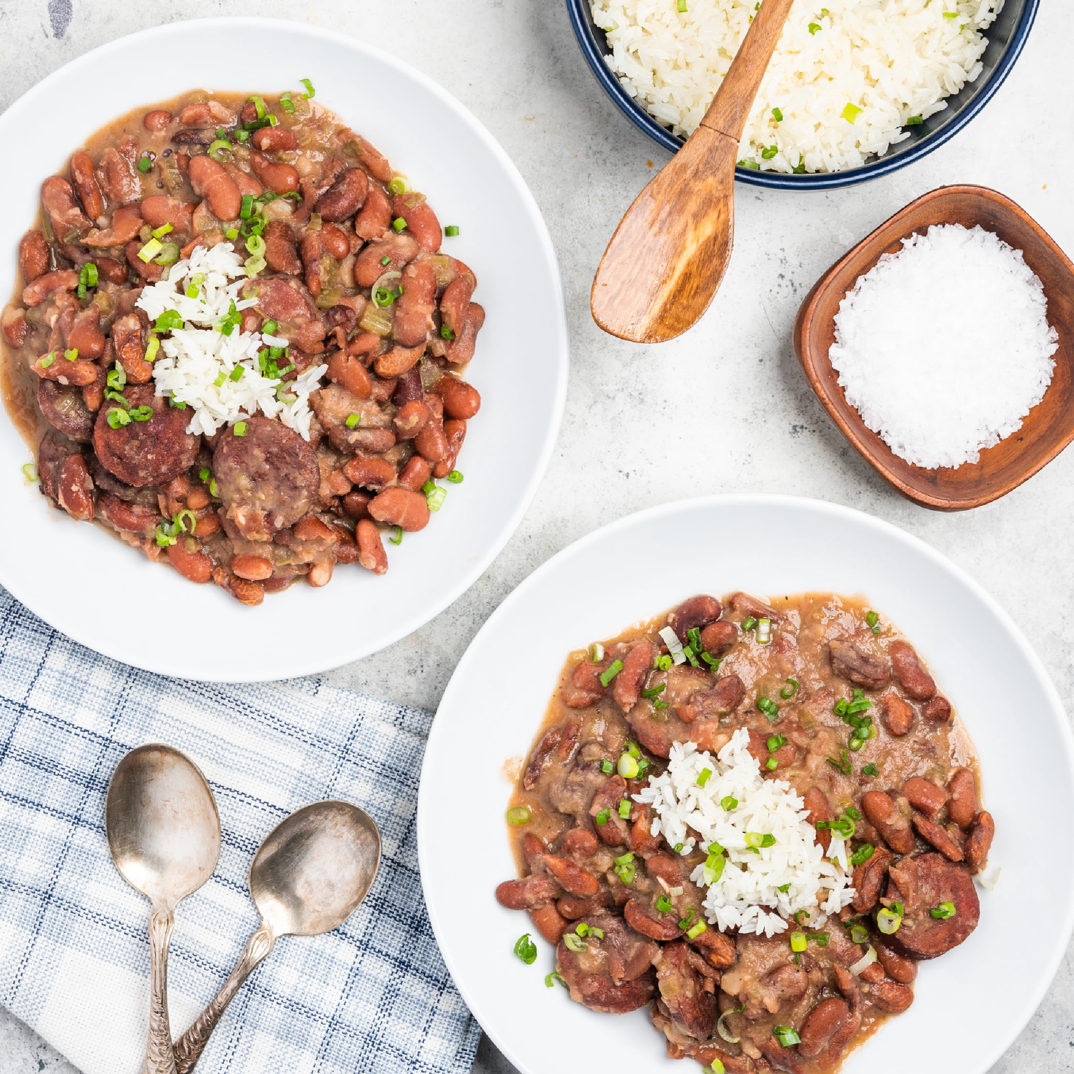Blue Runner Creole Cream Style Red Beans, No Salt Added, 27 oz Can, Heat and Serve