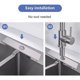 thumbnail image 2 of Premium Stainless Steel Hole Cover Plate for Single Hole Sink Tap Faucets, 2 of 5