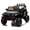 Black, variant on iRerts 24V Ride on Cars, Powered Ride on Truck Toys with Remote Control, Bluetooth, Music, USB/AUX Ports, LED Light, 4 Wheel Suspension, Kids Cars Electric Vehicles for Boys Girls Ages 3-6, Black