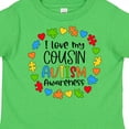 thumbnail image 4 of Inktastic I Love My Cousin Autism Awareness Boys or Girls Toddler T-Shirt, 4 of 5