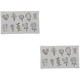 thumbnail image 6 of unbranded 2pcs Polymer Clay Mold Sweets Polymer Clay Mold Jewelry Making Charm Mold Silicone Mold, 6 of 8