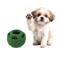 thumbnail image 3 of Interactive Dog Toy Ball Durable Rubber Fetch Ball for Small Medium Large Dogs Chew Toy Treat Dispenser Portable Outdoor Training Pet Supplies Green, 3 of 5