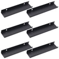 thumbnail image 2 of MasteelfCA 6pcs Cabinets Finger Pulls Edge Pulls Handles Modern Style Drawer Pulls Furniture Handles, 2 of 8