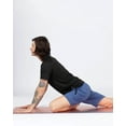 thumbnail image 4 of Apana Men's Shorts Slim Fit Athletic Performance Yoga and Gym Shorts with Hem - Side Pockets 9 Inch Inseam Essential Short, 4 of 7