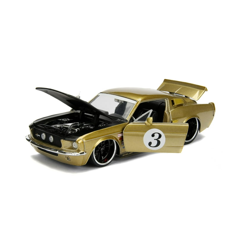 Jada Toys Big Time Muscle 1:24 Scale 1967 Ford Mustang Car
