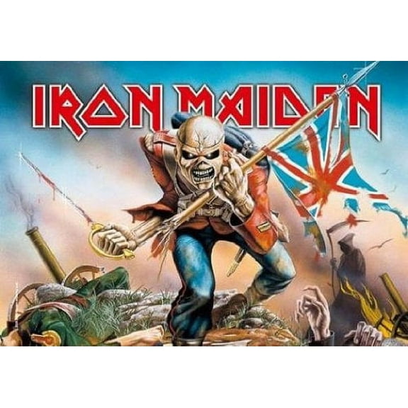 LPGI Iron Maiden Trooper Large Fabric Poster / Flag 40" x 30"