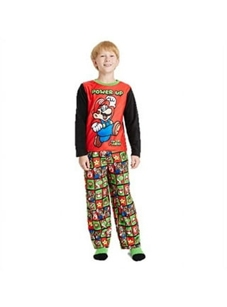 Super Mario Bros. High Five 2-Piece Pajama Set Multi-Color