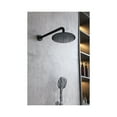 thumbnail image 5 of Elegant Kitchen & Bath FAS-9001MBK George Complete Shower Faucet System with Rough-in Valve, Matte Black, 5 of 10