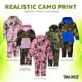 thumbnail image 3 of TrailCrest Infant Girl Camo Two Piece Fleece Jacket & Pants Set, 2T, Pink Camo, 3 of 7