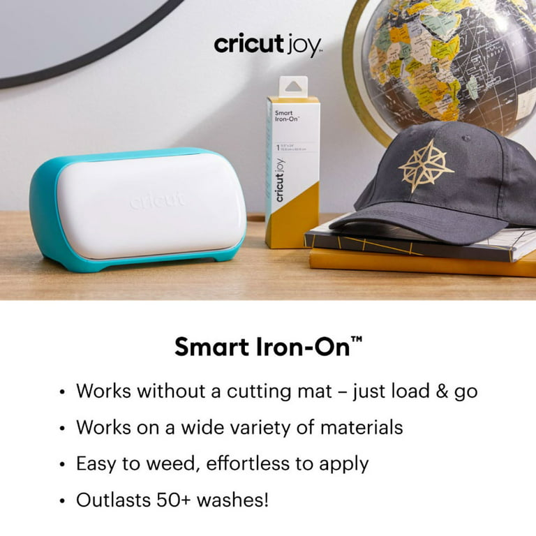 Cricut Joy & Digital Content Library (30 Images) - Smart Iron On Bundle -  Includes Cricut Joy, EasyPress Mini Heat Press, Heat Press Mat, 5-Piece  Tool