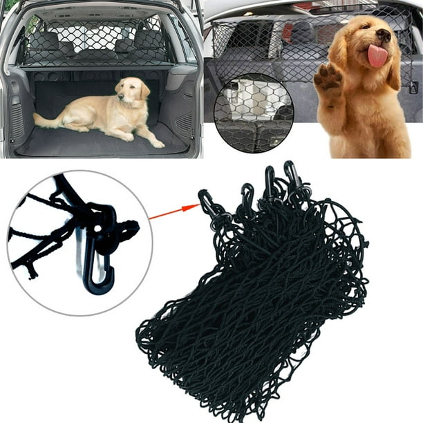 Filet de sécurité réglable pour chien - Isolation de voiture