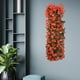 thumbnail image 4 of Guirnalda de flores artificiales de 2,25 pies con rosas, guirnalda de rosas falsas, enredaderas florales para bodas, fiestas en casa, caminos de mesa, decoración, enredaderas de flores artificiales de, 4 of 8