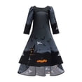 thumbnail image 3 of MUXiin Toddler Halloween 3-4 Years,Girls Halloween Pageant Dress Long Sleeve Printed Party Gown for, 3 of 9