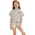 thumbnail image 5 of Miqool Boys Cute Bear Embroidered T-Shirt Casual Crew Neck Short Sleeve Tee for Kids Breathable Summer Clothes, 5 of 7