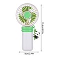 thumbnail image 3 of Klonfd USB Fans Portable Compact Fan With 2 Speed Settings Unique Design Rechargeable Device Personal Use At Home, 3 of 6
