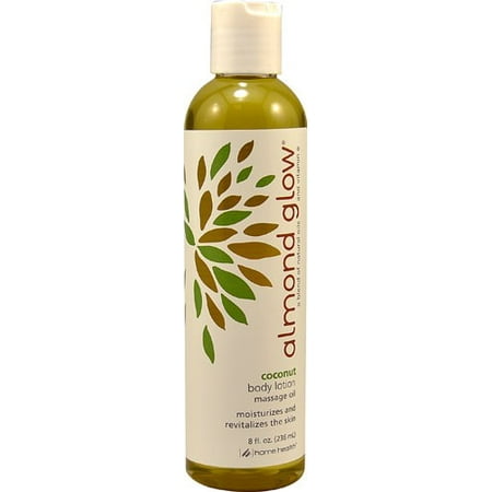 Home Health Almond Glow Skin Lotion, Coconut, 8 Oz