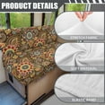 thumbnail image 6 of Uorisanigo RV Dinette Cushions - Washable RV Dinette Seat Covers - Replacement Ethnic Flowers Camper Cushion Slipcovers for Camper Car Bench (1 Backrest & 1 Bench Covers), 6 of 7
