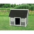 thumbnail image 2 of TRIXIE natura Barn Style Dog House, Elevated Pet Shelter, Weatherproof Dog House, Medium, 2 of 6