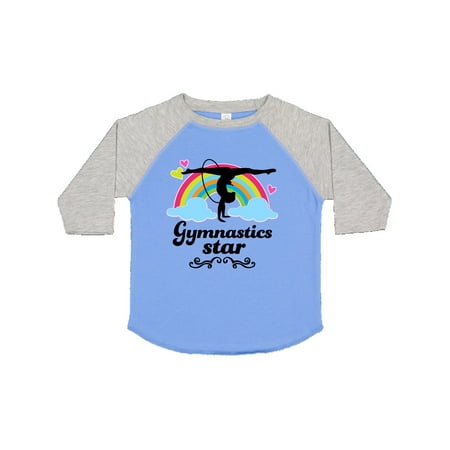 

Inktastic Gymnastics Star Gift Toddler Toddler Girl T-Shirt