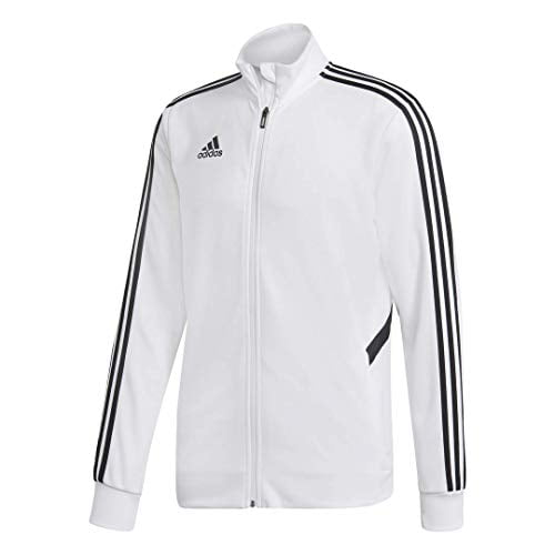 adidas Men's Alphaskin Tiro Training Jacket, White/Black, Small -  Walmart.com
