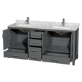 thumbnail image 2 of Wyndham Collection WCS141472DKGCMUNSMXX Sheffield 72" Free Standing Double Basin Vanity, 2 of 4