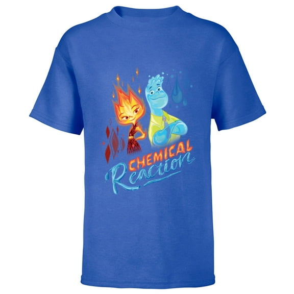 Disney and Pixar’s Elemental Natural Charmers - Short Sleeve T-Shirt for Kids - Customized-Royal